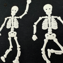 Load image into Gallery viewer, Dancing Skellies Glow Puff Screen Print Transfer