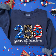 Load image into Gallery viewer, 250 Years Of Freedom DTF Transfer
