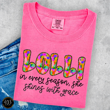 Load image into Gallery viewer, Personalized Shine With Grace DTF Transfer