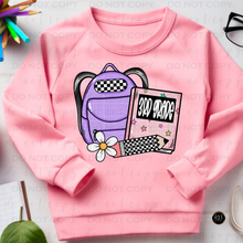 Load image into Gallery viewer, Checkered Backpack Personalized DTF Transfer