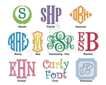 Load image into Gallery viewer, Monogrammed Comfort Colors T-Shirt