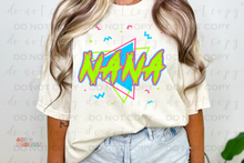 Load image into Gallery viewer, 90's Style Title/Name DTF Transfer