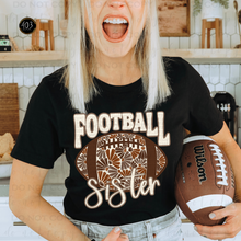 Load image into Gallery viewer, Floral Football DTF Transfer