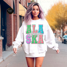 Load image into Gallery viewer, Faux Chenille State DTF Transfer