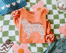 Load image into Gallery viewer, Floral Dog Mom DTF Transfer