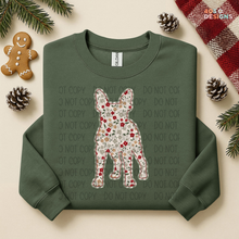 Load image into Gallery viewer, Plaid Floral Dog DTF Transfer