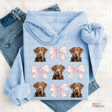 Load image into Gallery viewer, Coquette Dog Breed Sweatshirt