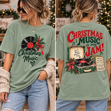 Load image into Gallery viewer, Christmas Music Is My Jam DTF Transfer Set