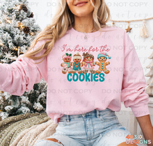 Load image into Gallery viewer, I'm here for the cookies 10 Pack DTF Transfer