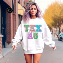 Load image into Gallery viewer, Faux Chenille State DTF Transfer