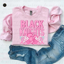 Load image into Gallery viewer, Pink Out Mascot DTF Transfer