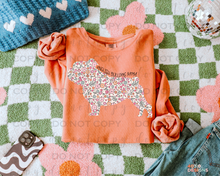 Load image into Gallery viewer, Floral Dog Mom DTF Transfer