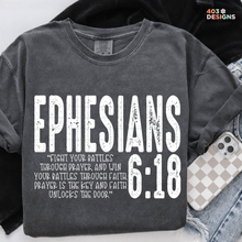 Load image into Gallery viewer, Ephesians 6:18 DTF Transfer