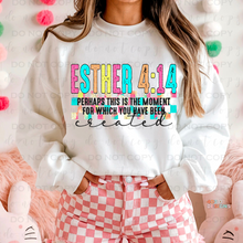 Load image into Gallery viewer, Esther 4:14 DTF Transfer