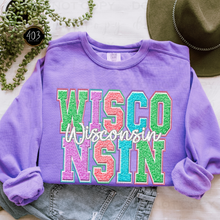 Load image into Gallery viewer, Faux Chenille State DTF Transfer