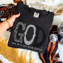 Load image into Gallery viewer, God Can Do A Lot With A Little DTF Transfer