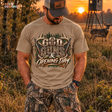 Load image into Gallery viewer, God Guns Opening Day DTF Transfer