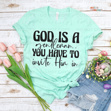 Load image into Gallery viewer, God Is A Gentleman DTF Transfer