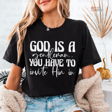 Load image into Gallery viewer, God Is A Gentleman DTF Transfer