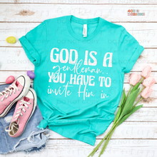 Load image into Gallery viewer, God Is A Gentleman DTF Transfer
