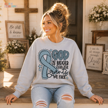 Load image into Gallery viewer, God Is Bigger Awareness DTF Transfer