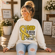Load image into Gallery viewer, God Is Bigger Awareness DTF Transfer