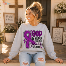 Load image into Gallery viewer, God Is Bigger Awareness DTF Transfer