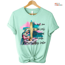 Load image into Gallery viewer, He Met Me At The Well DTF Transfer