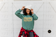Load image into Gallery viewer, Merry Mama Faux Tinsel DTF Transfer