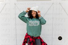 Load image into Gallery viewer, Merry Mama Faux Tinsel DTF Transfer