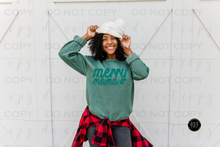 Load image into Gallery viewer, Merry Mama Faux Tinsel DTF Transfer