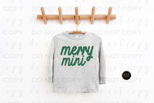 Load image into Gallery viewer, Merry Mini Faux Tinsel DTF Transfer