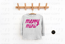 Load image into Gallery viewer, Merry Mini Faux Tinsel DTF Transfer