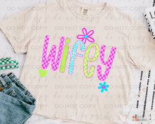 Load image into Gallery viewer, Funky Neon Personalized DTF Transfer