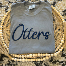 Load image into Gallery viewer, Custom Puff Mascot Embroidered Comfort Colors T-Shirt