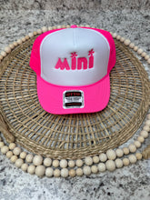 Load image into Gallery viewer, Mama/Mini Embroidered Trucker Hat