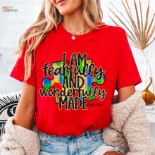 Load image into Gallery viewer, I Am Fearfully & Wonderfully Made DTF Transfer