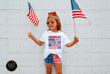Load image into Gallery viewer, Jesus & America DTF Transfer