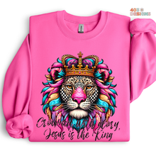 Load image into Gallery viewer, Jesus Is The King DTF Transfer