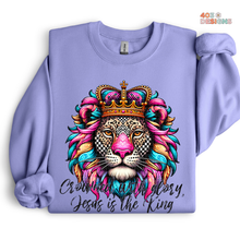 Load image into Gallery viewer, Jesus Is The King DTF Transfer