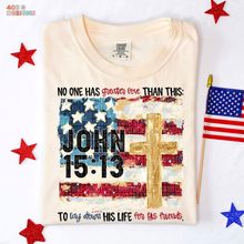Load image into Gallery viewer, John 15:13 DTF Transfer