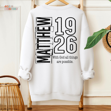 Load image into Gallery viewer, Matthew 1926 DTF Transfer