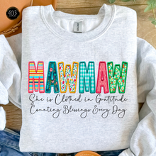 Load image into Gallery viewer, Clothed In Gratitude DTF Transfer