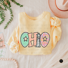 Load image into Gallery viewer, Bright Doodle State DTF Transfer