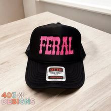 Load image into Gallery viewer, Feral Embroidered Trucker Hat
