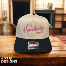 Load image into Gallery viewer, The Homebody Club Embroidered Trucker Hat