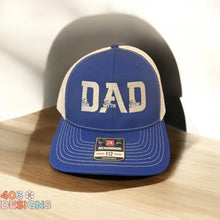 Load image into Gallery viewer, Dad The Man The Myth The Legend Embroidered Richardson 112 Trucker Hat