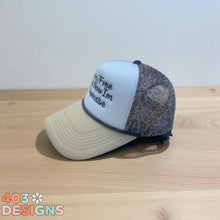 Load image into Gallery viewer, Born Free Now I'm Expensive Embroidered Trucker Hat