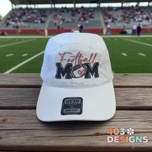 Load image into Gallery viewer, Football Mom Embroidered Dad Hat