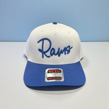 Load image into Gallery viewer, Custom Team Name/Mascot Embroidered Puff Hat